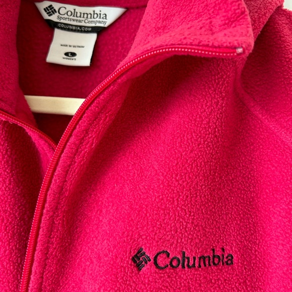 Columbia Pink Fleece Jacket - Picture 4 of 6